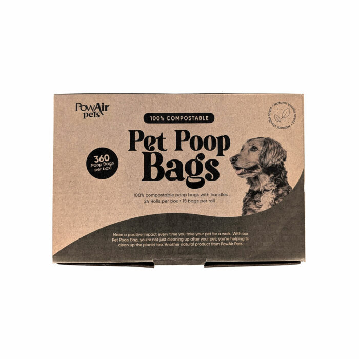 Pet-Poop-Bag box with 24 rolls