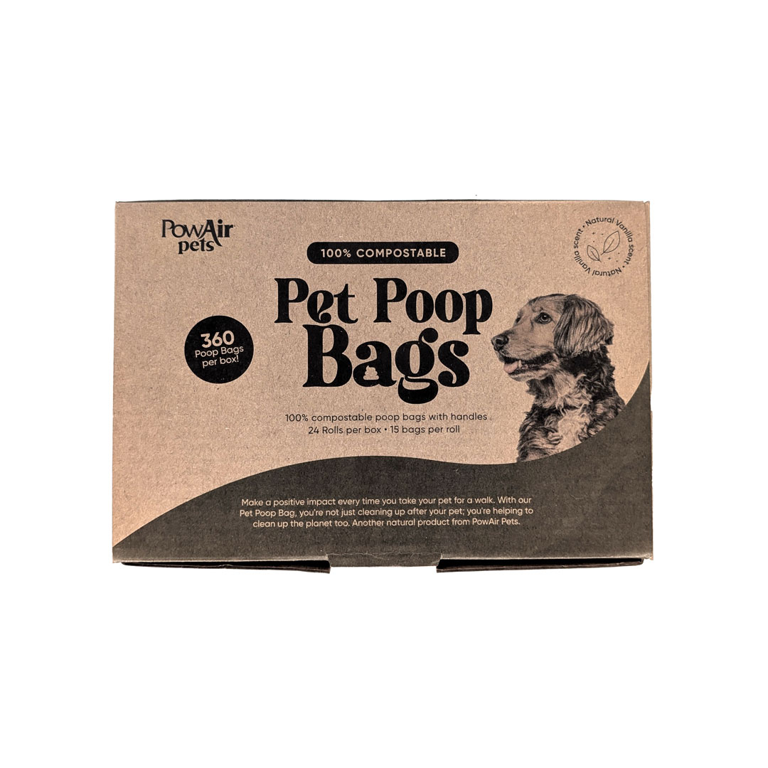Pet-Poop-Bag box with 24 rolls